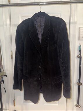 DKNY Black Satin-Lined Blazer